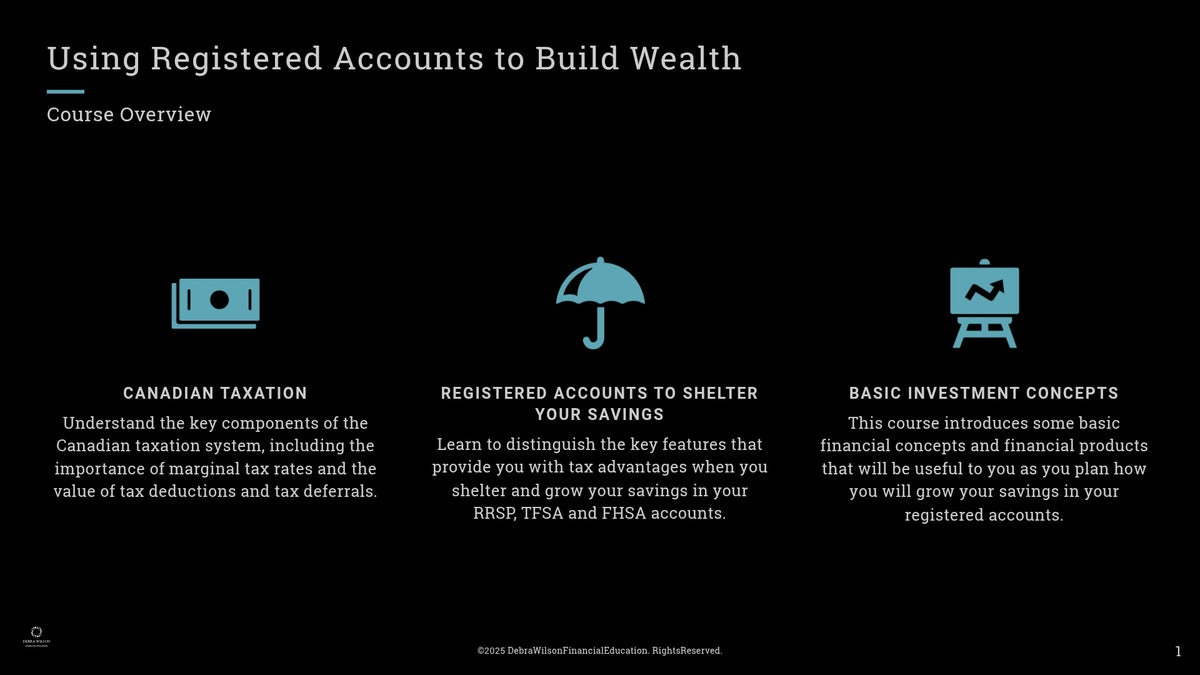 Worth Knowing Essentials - Using Registered Accounts to Build Your Wealth